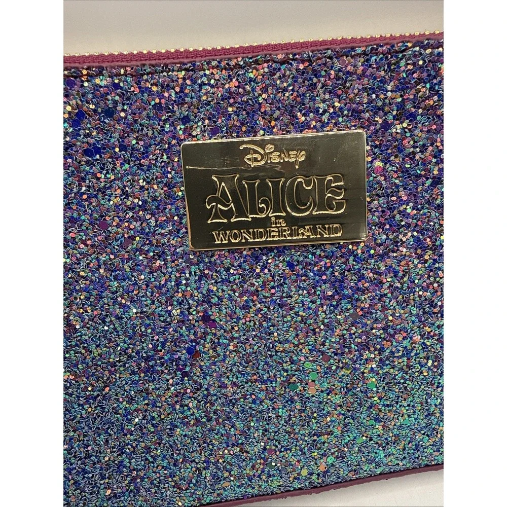 Disney + Sigma Alice in Wonderland Bag Only Makeup‎ Clutch Sparkle